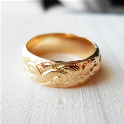 Heavy Pattern Ring